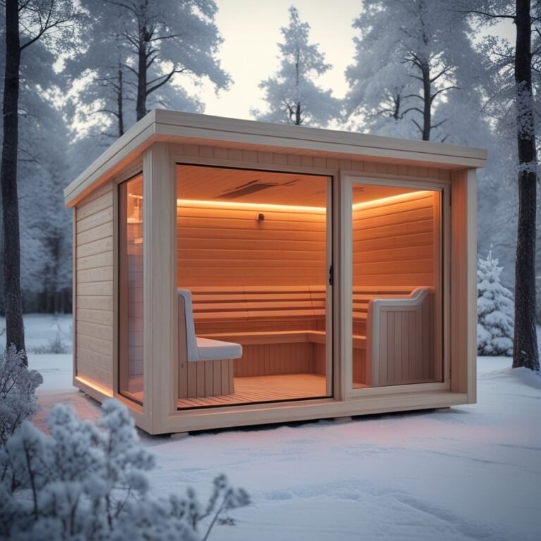4-Person IGLU Sauna with Anteroom